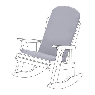 Premium Adirondack Hochlehner Sitzkissen mit sicheren Bindungen für Im Outdoor/Indoor Image