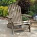 Eco-friendly King-Size Folding and Reclining Adirondack Chair