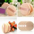 LEARNEVER 1pcs Glove Round Make-up Puff High Quality Pure Cotton Sponge Make-up Puff Soft Tasteless Fixed Makeup Puff 60cm Z9D5
