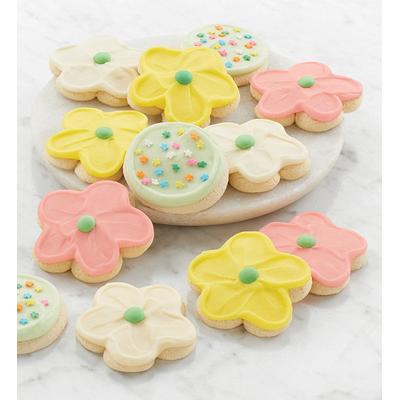 Buttercream Frosted Spring Cutouts - 24 by Cheryl's Cookies