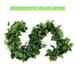 Artificial Plants & Flowers Simulation Rattan Leaves Green Plants Color Printing Three-dimensional Rattan Courtyard Fence Living Room Stairs Hotel Decorative Plant Vine Strips