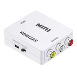 HDMI-compatible to RCA AV Converter Composite CVBS Video Adapter 1080p 720p Z6X8