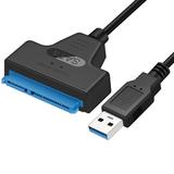 USB 3.0 to 2.5â€� SATA III Hard Drive Adapter Cable Converter for 2.5 SSD/HDD (NOT Support 3.5 HDD)