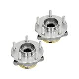 Front Wheel Hub Assembly Set - Compatible with 2009 - 2014 2016 - 2018 Nissan Maxima 2010 2011 2012 2013 2017