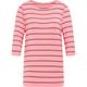 JOY Damen Shirt AMIRA 3/4 Arm T-Shirt, Größe 40 in carnation pink stripes