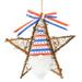 Dtydtpe Christmas Decorations Independence Day Doll Rattan Ring Pendant Rattan Window Pendant Christmas Ornaments