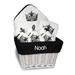 Newborn & Infant White Los Angeles Kings Personalized Medium Gift Basket