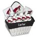 Newborn & Infant White Arizona Coyotes Personalized Large Gift Basket