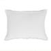 Pom Pom At Home Chatham Solid Color 100% Cotton Sham 100% Cotton in White | 20 H x 27 W x 1 D in | Wayfair GT-5000-W-12