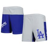Youth Gray Los Angeles Dodgers 7th Inning Stretch Shorts