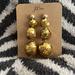 J. Crew Jewelry | Jcrew Sequin Ball Drop Earrings | Color: Gold | Size: Os