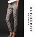 Burberry Pants & Jumpsuits | Burberry Prorsum Seersucker Paper Bag Trousers - Sz 44 (10us) | Color: Gray/Orange | Size: 44eu