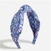 J. Crew Accessories | J Crew Blue Knot Headband In Liberty Print | Color: Blue/Pink | Size: Os