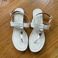 Coach Shoes | Coach Cassidy Sandal | Color: Cream | Size: 9.5