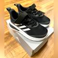 Adidas Shoes | Adidas Fortarun Running Shoes Toddler 8k Black/White | Color: Black/White | Size: 8b
