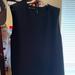 Zara Dresses | Black Zara Mini Dress W Shoulder Pads | Color: Black | Size: L