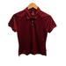 Adidas Tops | Adidas Golf Women's Performance Dri-Fit Polo Shirt Size Medium Solid Maroon Red | Color: Red | Size: M