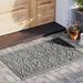 Matterly WaterHog Sunshine Day 23 in. X 35 in. Indoor Outdoor Door Mat Synthetics in Gray | 35 H x 23 W x 0.37 D in | Wayfair 20828570023