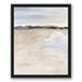 Red Barrel Studio® Soft Abstract Landscape - Painting on Canvas in Blue/Brown | 21.75 H x 17.75 W x 1.75 D in | Wayfair