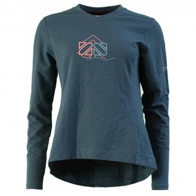Zimtstern - Women's EcoFlowz Shirt L/S - Radtrikot Gr XL blau Image