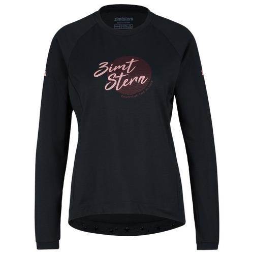 Zimtstern – Women’s Spunz Shirt L/S – Radtrikot Gr M schwarz
