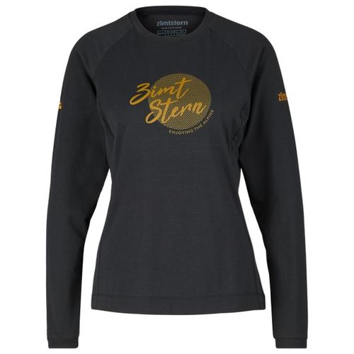 Zimtstern – Women’s Spunz Shirt L/S – Radtrikot Gr M schwarz