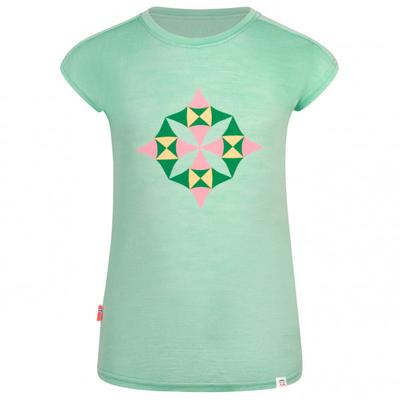 Trollkids - Girl's Sandefjord T - Merinoshirt Gr 104 grün Image