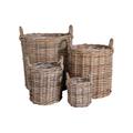 Lot de 4 paniers en rotin - Caor - Couleur - Naturel House Nordic