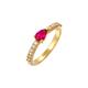 Elli Ring Damen gold, 58