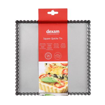 Non-Stick Square Quiche Tin 23X23Cm
