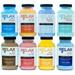 Relax Rx Best Aromatherapy Dead Sea Bath Salts Pack of 8 19 Ounce Bottles Infused with Vitamins and Minerals Soak Pains Aches Swelling and Stress Relief for Spa Bath and Whirlpool