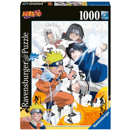 Ravensburger Puzzle 17449 - Naruto Vs. Sasuke - 1000 Teile Naruto Puzzle Für Erwachsene Und Kinder Ab 14 Jahren