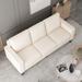 Modern Sofa 75"L x 30.3"W x 35"H Fabric 3 Seat Sofa Couch Furniture for Living Room