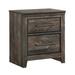Darby Home Co Gerty 2 - Drawer Nightstand Wood in Brown | 26.5 H x 23.5 W x 15.75 D in | Wayfair C312EA37A8A5470995031850E268A563