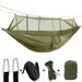 Hanas Outdoor Camping Double Green Sky Tent Hammocks With Mosquito Net