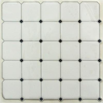 Peel And Stick Sticktiles by RoomMates in Diamond Black White