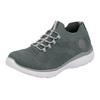 Slip-On Sneaker RIEKER SPORT, Damen, Gr. 37, grün (mint), Textil, sportlich, Schuhe Sneaker, Slipper, Freizeitschuh, Schlupfschuh mit Elastik-Einstieg, Topseller