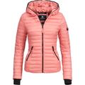 Steppjacke NAVAHOO "Kimuk" Gr. S, rot (coral) Damen Jacken Kurze