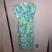 Lilly Pulitzer Dresses | Lilly Pulitzer Strapless Dress | Color: Blue/Green/Red | Size: 6