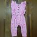 Jessica Simpson One Pieces | Jessica Simpson Romper | Color: Pink | Size: 12mb