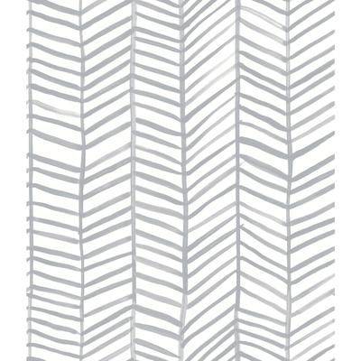 Peel And Stick Wallpaper by RoomMates in Coquillette Gray