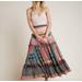 Anthropologie Skirts | Anthropologie Celina Tiered Maxi Skirt Size 8 New | Color: Black | Size: 8