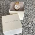 Michael Kors Accessories | Michael Kors Mini Camille Watch - Gold. | Color: Gold | Size: One Link Removed - Included In Box.