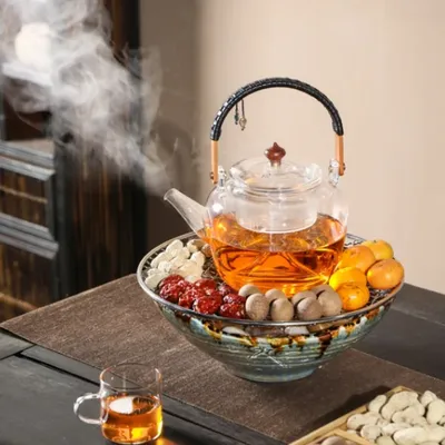 Théière chinoise bouillie bouilloire Machine de cuisson du thé cuisinière électrique en céramique