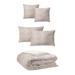 The Tailor's Bed Agneta Prairie Peach Standard Cotton 3 Piece Comforter Set Polyester/Polyfill/Cotton | Twin Comforter + 1 Standard Sham | Wayfair