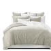 The Tailor's Bed Lyvia Linen Standard Cotton 5 Piece Duvet Cover Set Cotton in White | Queen Duvet Cover + 2 Queen Shams | Wayfair