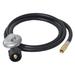 6-Ft Propane Regulator Hose Adapter Connects to 20Lb Tank for Flame King Blackstone Griddle | 2.2 H x 76 W x 2.7 D in | Wayfair FK-GRD-REGHS6FT