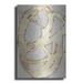 Orren Ellis Ace of Spades in Gold II by Erin Ashley - Unframed Print on Metal Metal | 16 H x 12 W x 0.13 D in | Wayfair