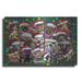 The Holiday Aisle® Christmas Collage by Dean Russo - Unframed Graphic Art on Metal in White | 24 H x 36 W x 0.13 D in | Wayfair