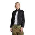 G-STAR RAW Damen Bikerjacke, Schwarz (dk black D23251-D387-6484), XS